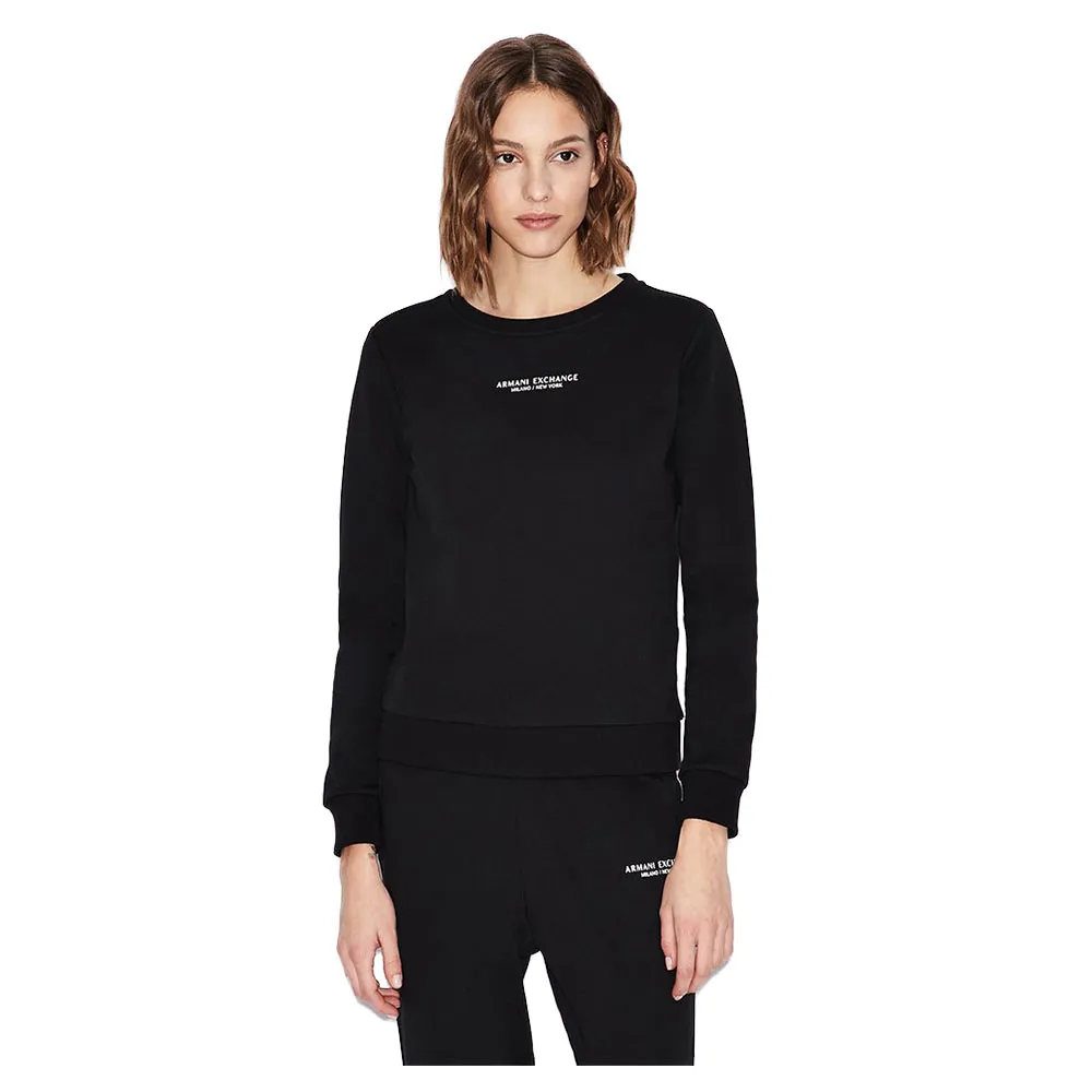 

Толстовка Armani Exchange 8NYM29_YJE5Z, черный