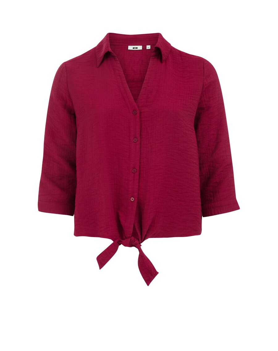 

Блузка WE Fashion, цвет Wine red
