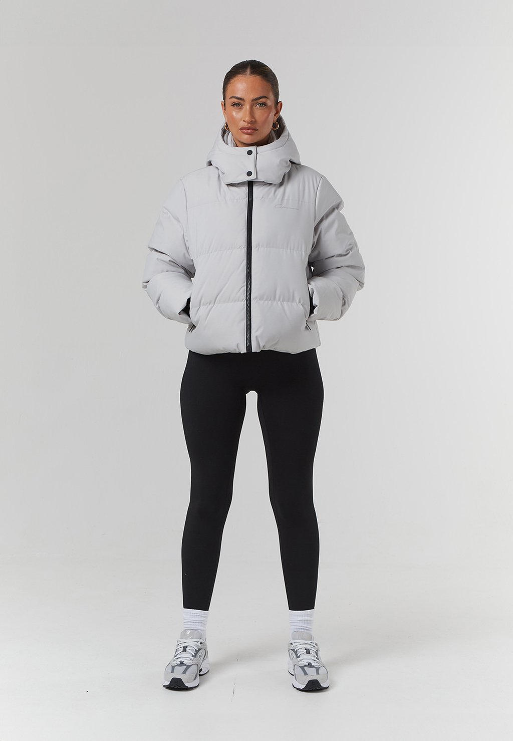 

Зимняя куртка EXAGGERATED HOOD AND STORM CUFF PUFFER CLOSURE London, бежевый