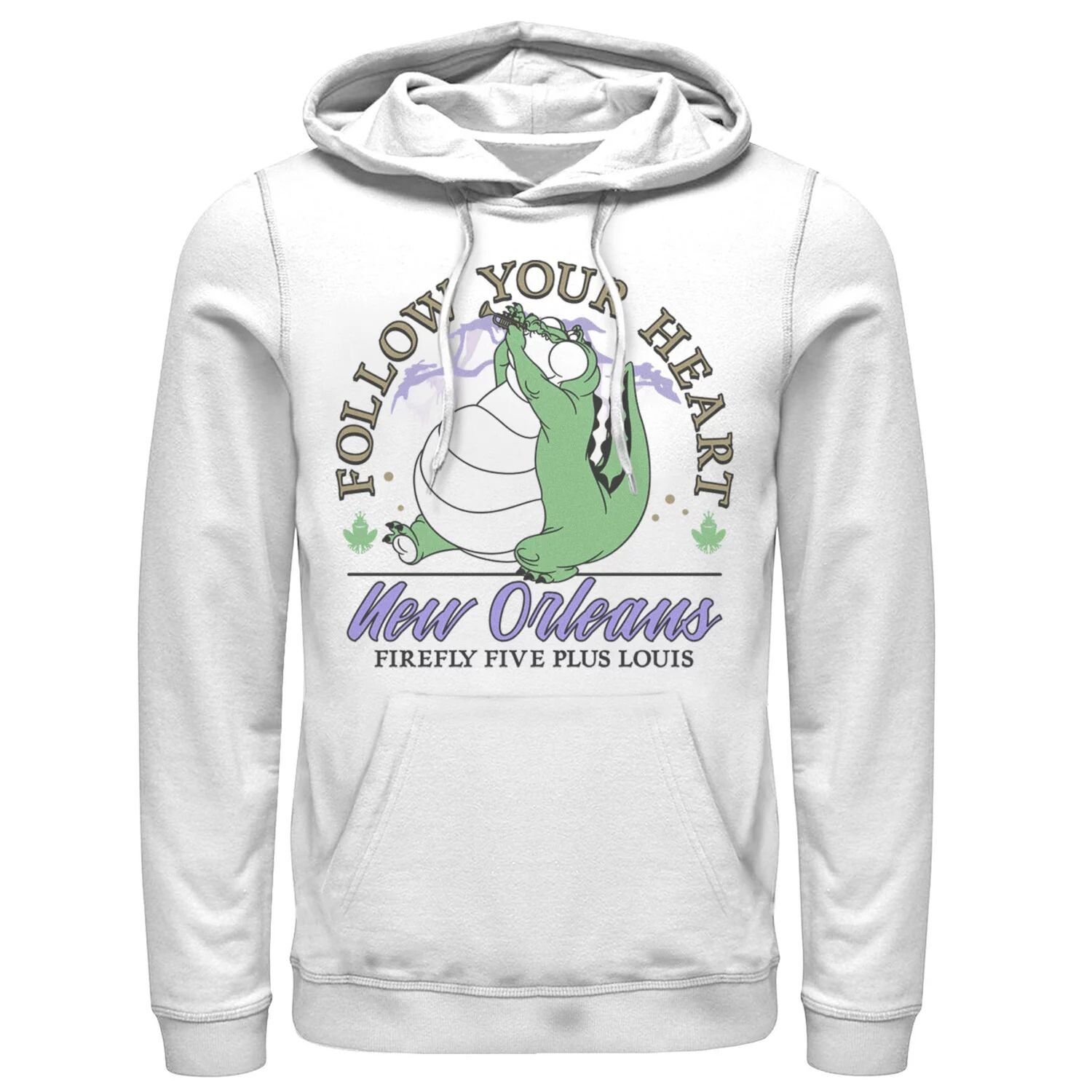 

Мужская толстовка Disney Princess And The Frog Louis Follow Your Heart Licensed Character