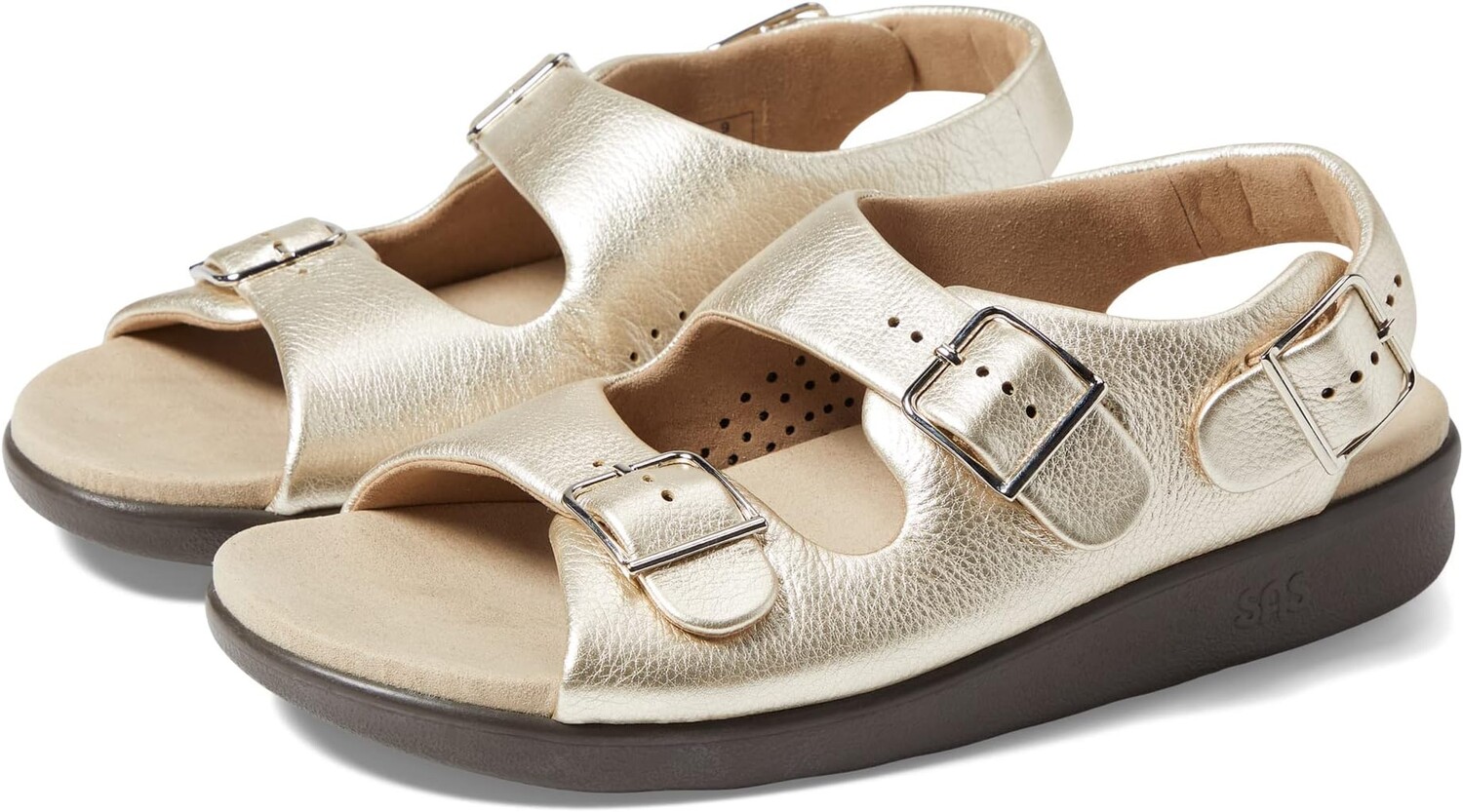 

Сандалии на плоской подошве Relaxed Strap Sandals SAS, цвет Sunbeam