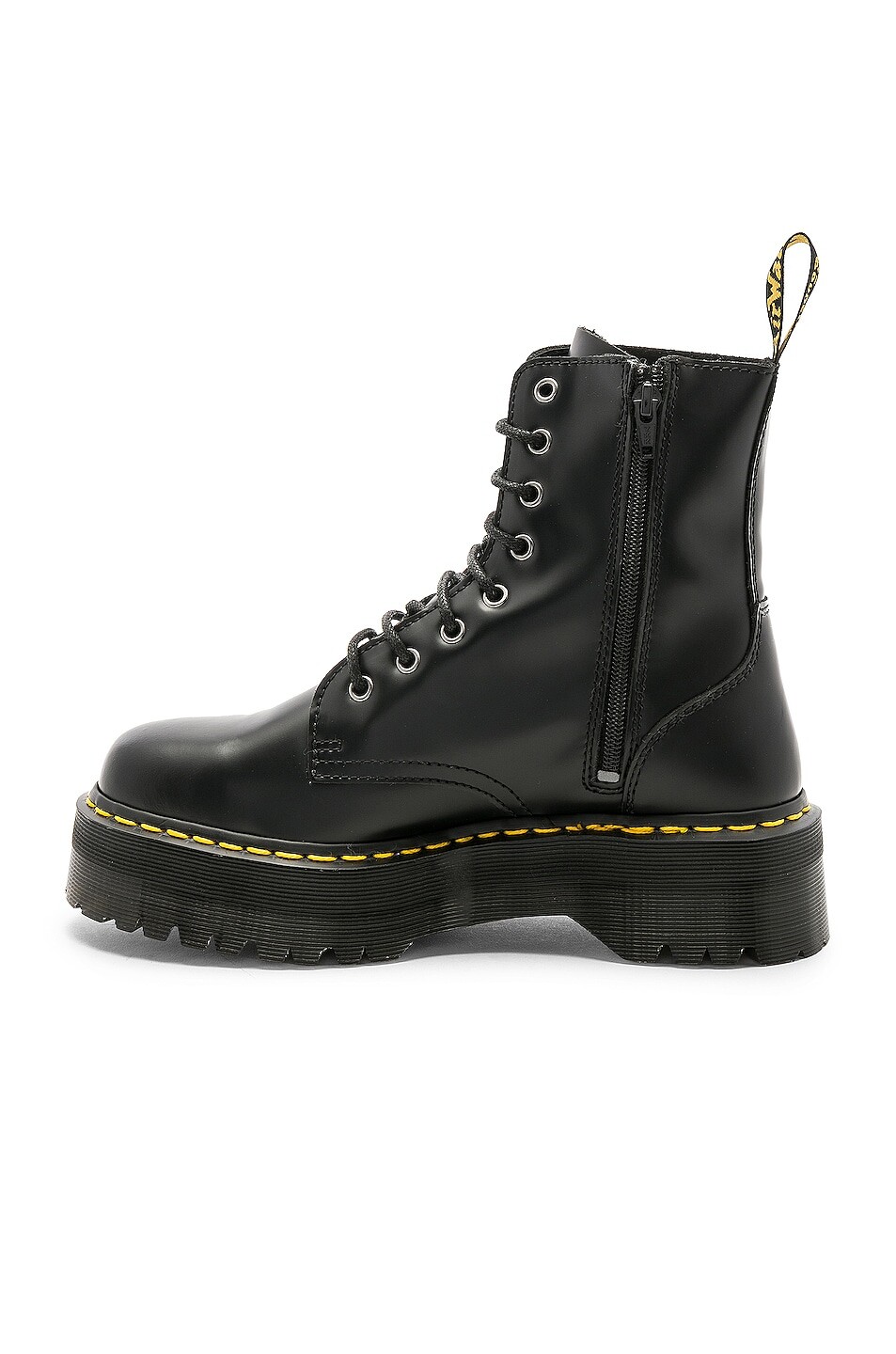 Мужские ботинки Dr. Martens Jadon Fusion из гладкой кожи, черный — фото 4