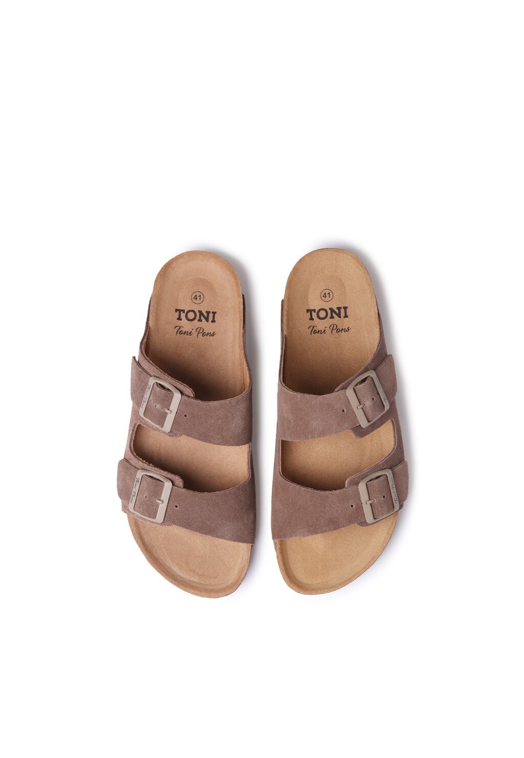 Мюли на плоской подошве GER-QT Toni Pons, цвет taupe — фото 3
