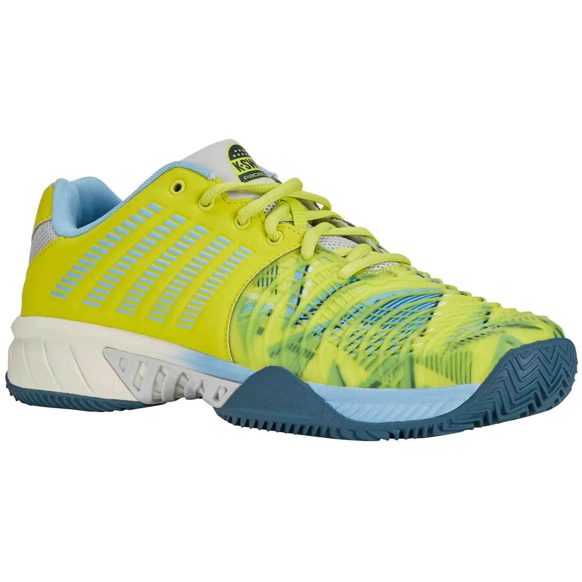 K·Swiss EXPRESS LIGHT 3 HB PADEL мужские туфли для паделя K-Swiss, желтый — фото 3