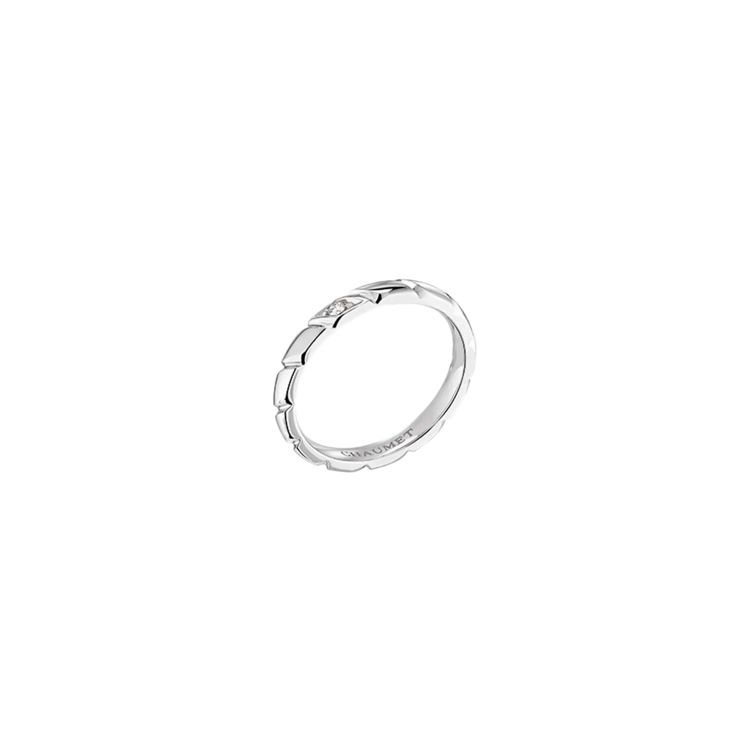 

Обручальное кольцо Chaumet Torsade из белого золота