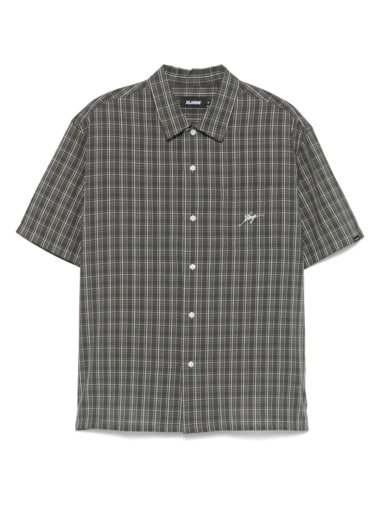 

Рубашка в клетку XLarge, зеленый