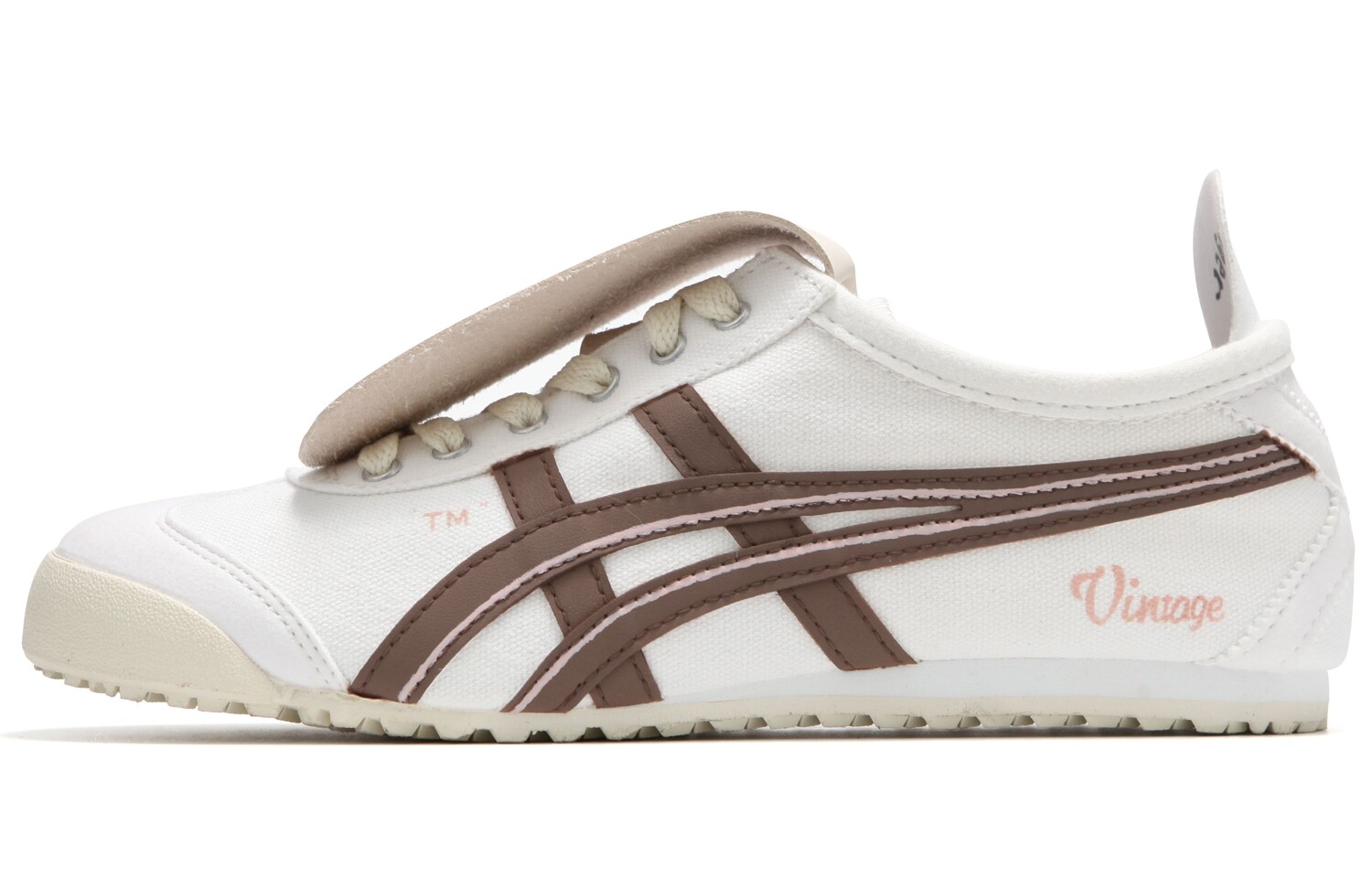 

Кроссовки Onitsuka Tiger MEXICO 66 Lifestyle Shoes Unisex Low-top White/Brown, белый