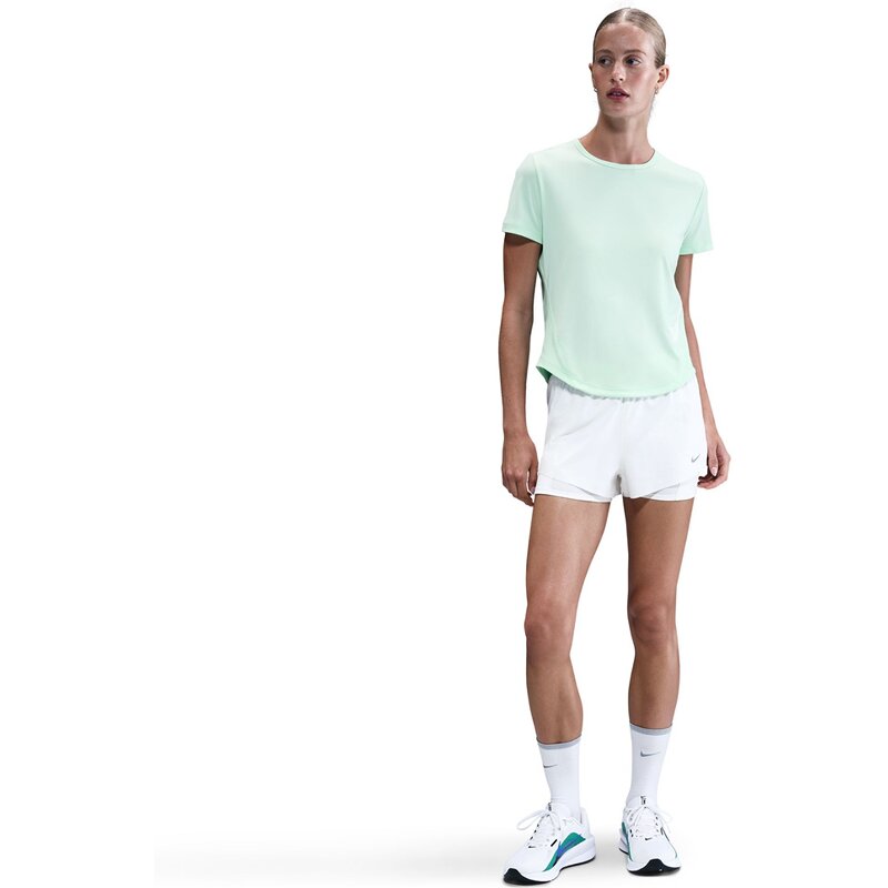 

T-Shirt w nk tempo swsh hbr df ss top Nike, мультиколор