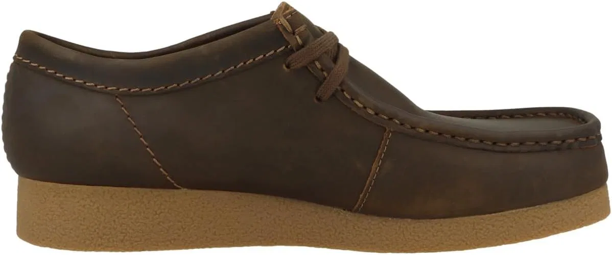 Туфли Clarks Originals Men's Wallabee Evo Suede, Dark Brown — фото 3