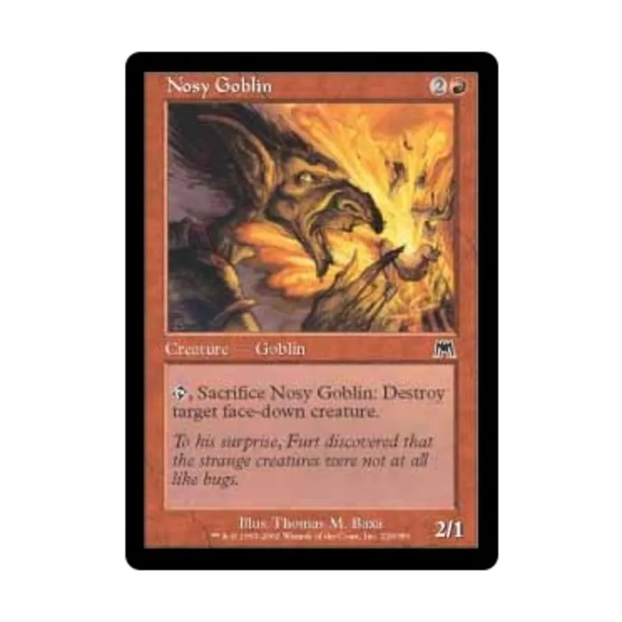 

CCG Любопытный Гоблин (К), MTG - Onslaught