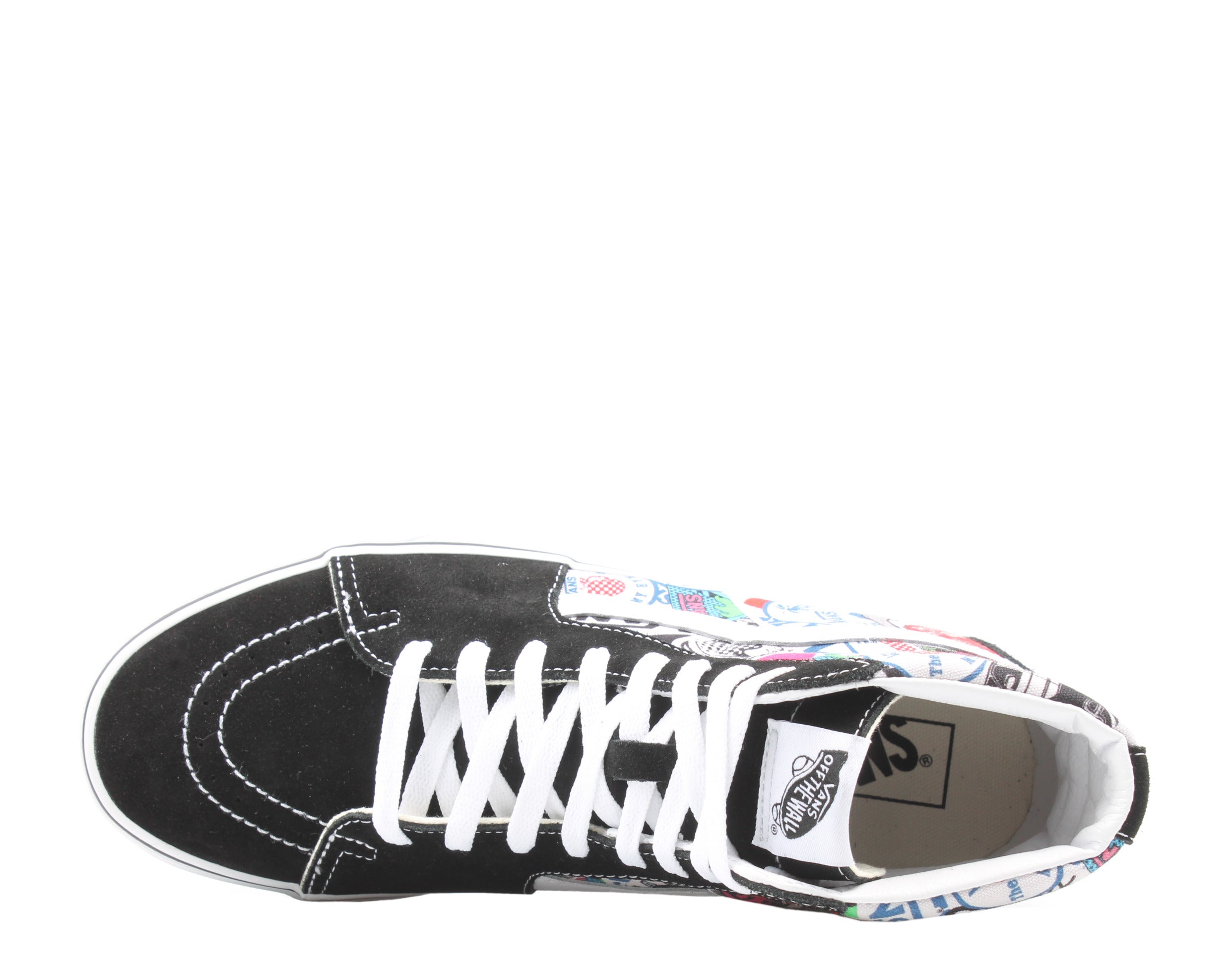 Vans Sk8-Hi Vans Mash Up Stickers/True Classic High Top Sneakers VN0A38GEVG4, красный — фото 4