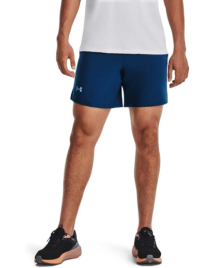 

Шорты Under Armour Launch Stretch Woven 7'', цвет Varsity Blue/Varsity Blue/Reflective