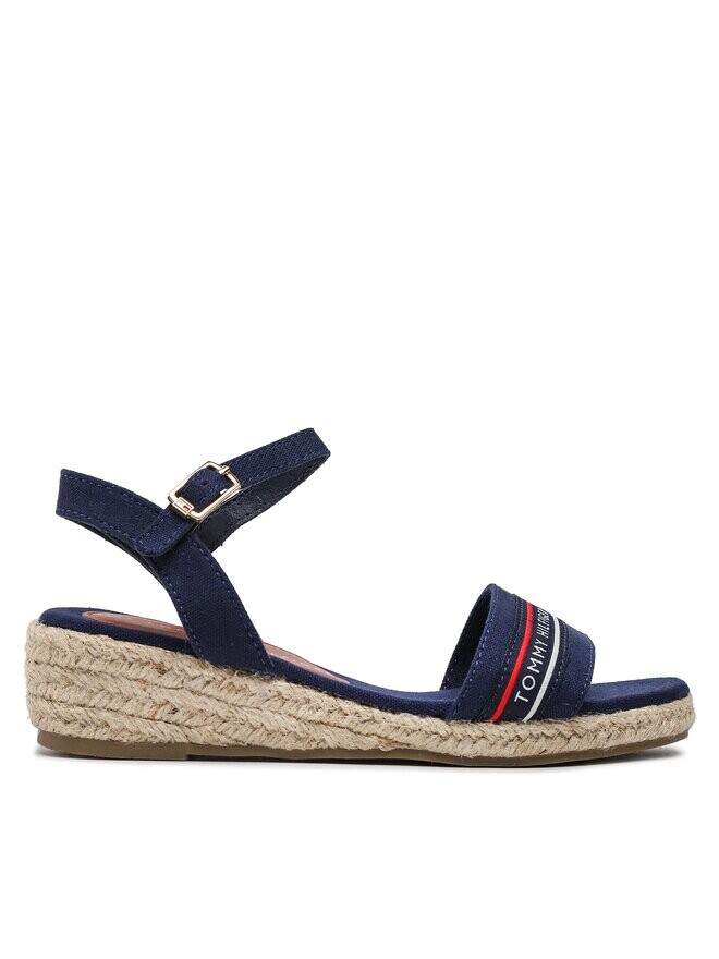 

Эспадрильи Tommy Hilfiger Rope Wedge Sandal T3A7-32777-0048 M, темно-синий