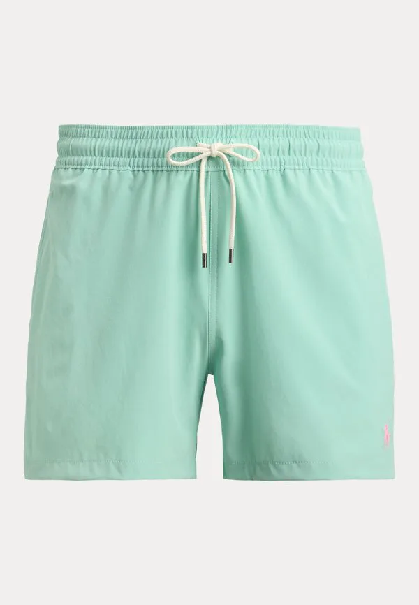 Плавки-Шорты для путешествий, облегающие, 4,5 дюйма. Polo Ralph Lauren, Celadon — фото 4