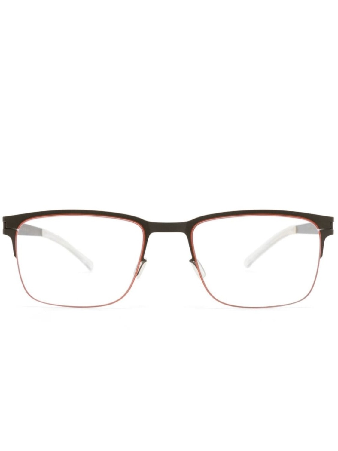 

Mykita очки в квадратной оправе, оранжевый