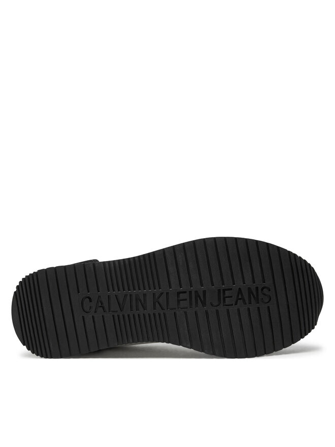 Кроссовки Calvin Klein Jeans Runner Laceup Low Mix Mg YW0YW01798, белый — фото 4