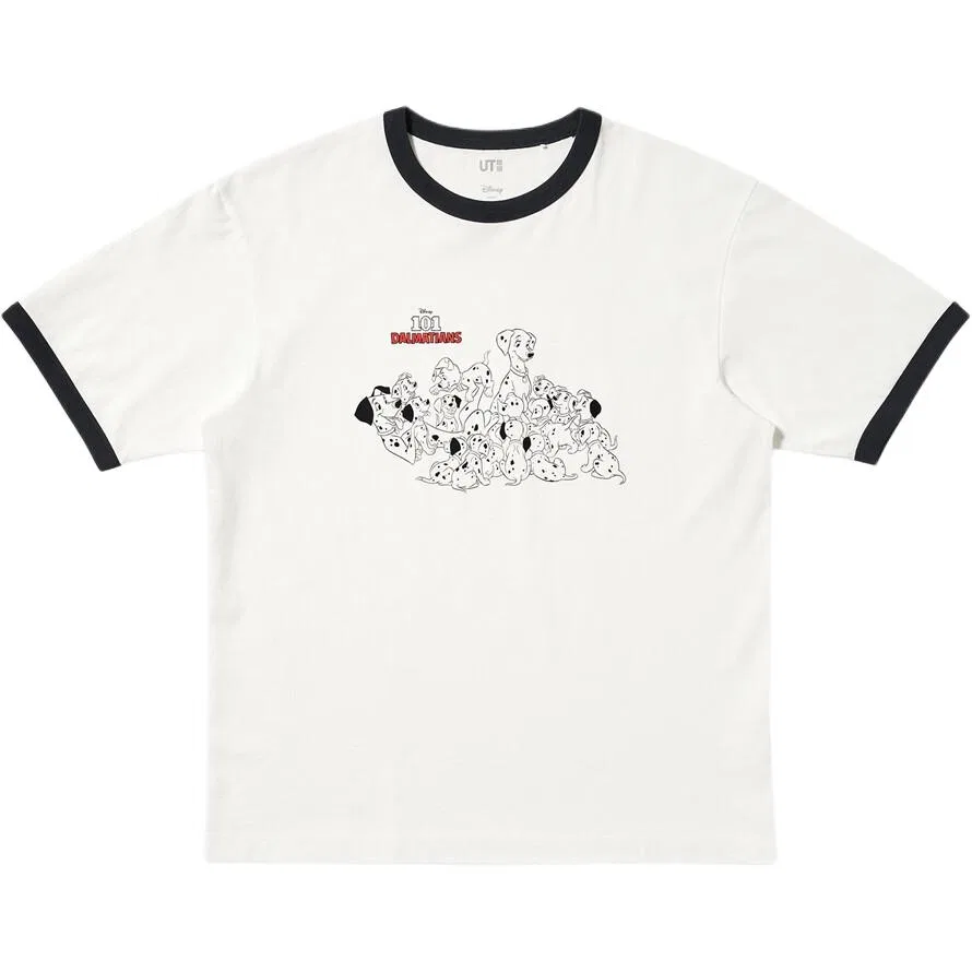 Футболка x DISHINI, LIANMINGKUAN SS26 унисекс UNIQLO, White