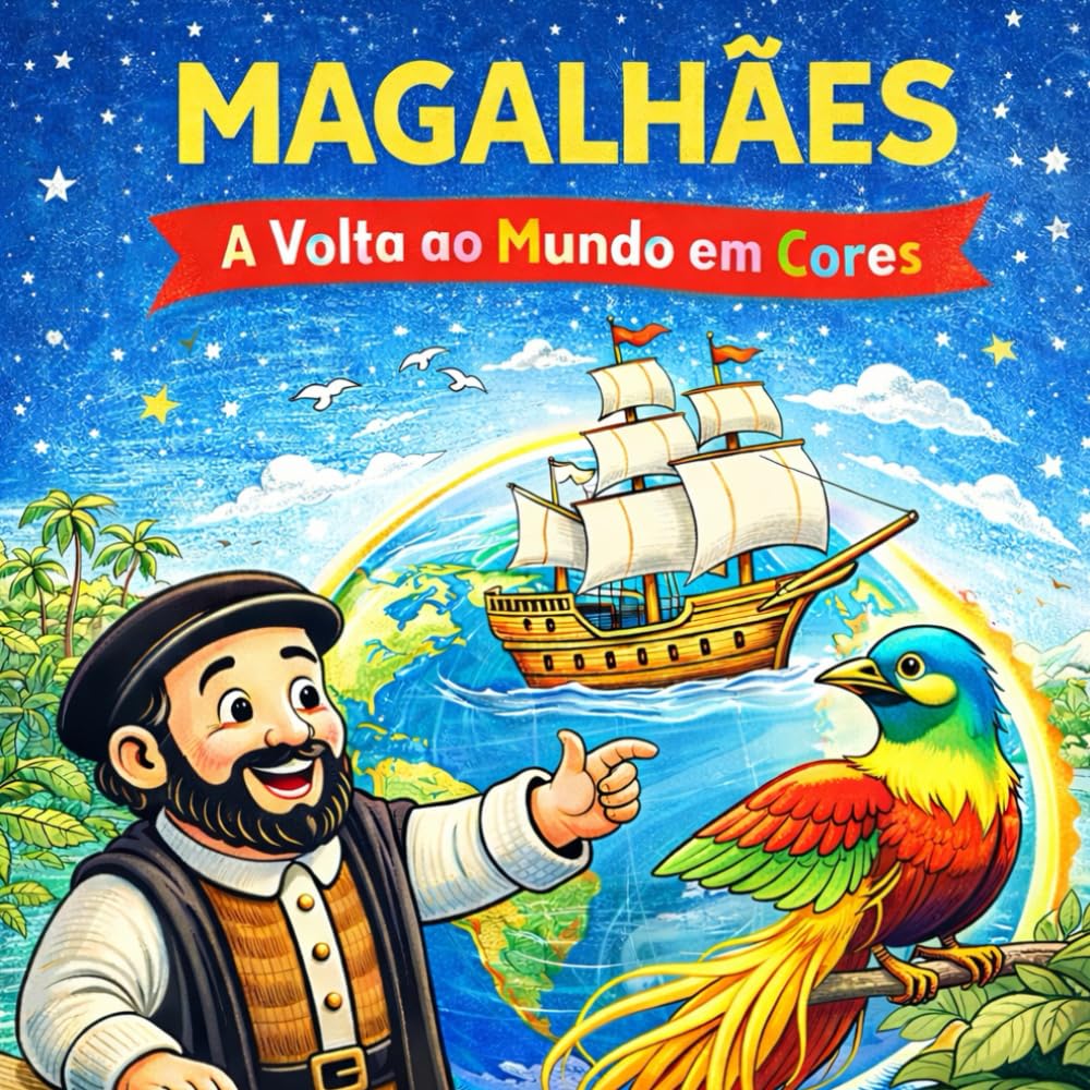 

MAGALHÃES: A Volta ao Mundo em Cores (Portuguese Edition) (Independently published)