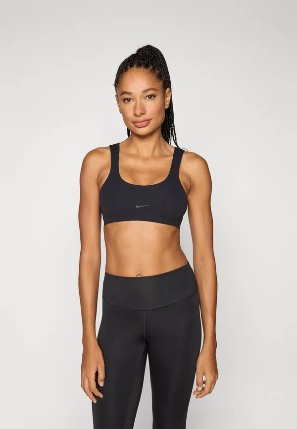 Спортивный бюстгальтер zenvy с легкой поддержкой Nike Performance, Black/Cool Grey