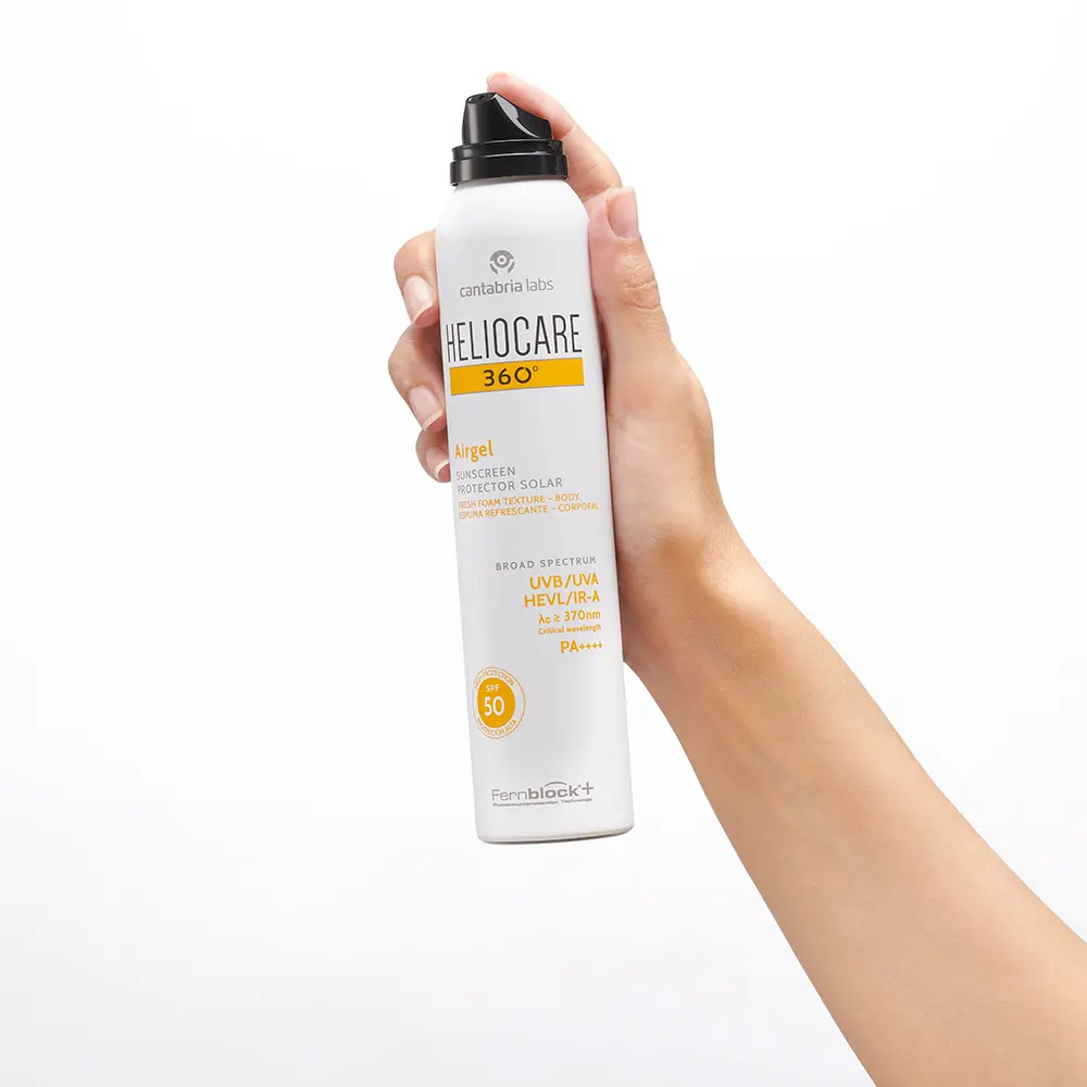 Солнцезащитный крем Heliocare 360° Protector Solar Espuma Refrescante Corporal Spf50 Cantabria Labs, 200 мл — фото 2