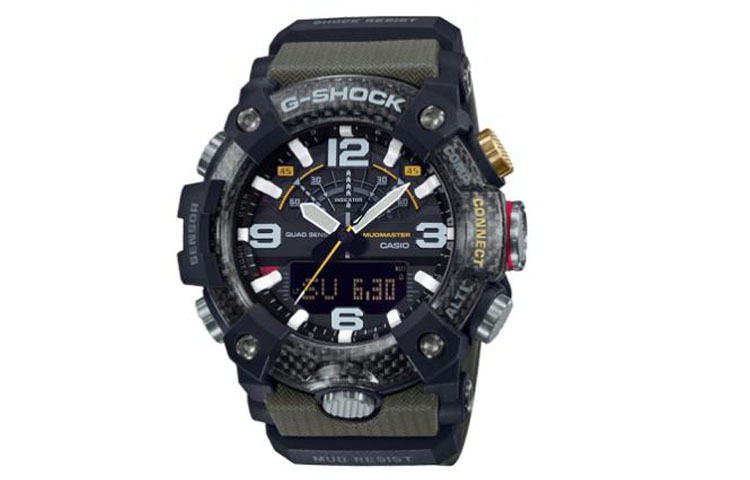 

Мужские часы MASTER OF G-LAND серии GG-B100-1A3PR черные CASIO