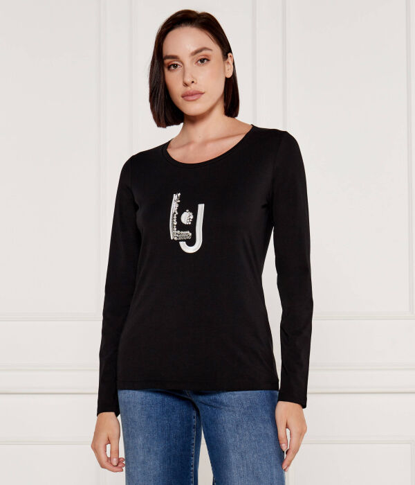 

Блуза Liu Jo Sport Regular Fit с принтом, черный