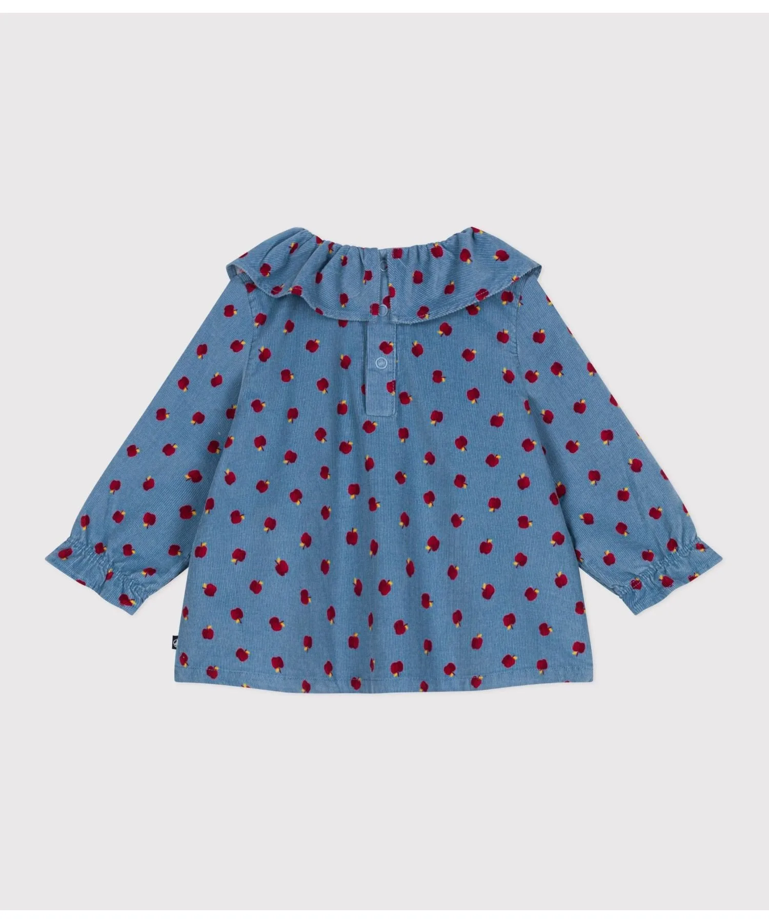 Блузка с длинными рукавами PETIT BATEAU, Light Blue/Multicolor — фото 2