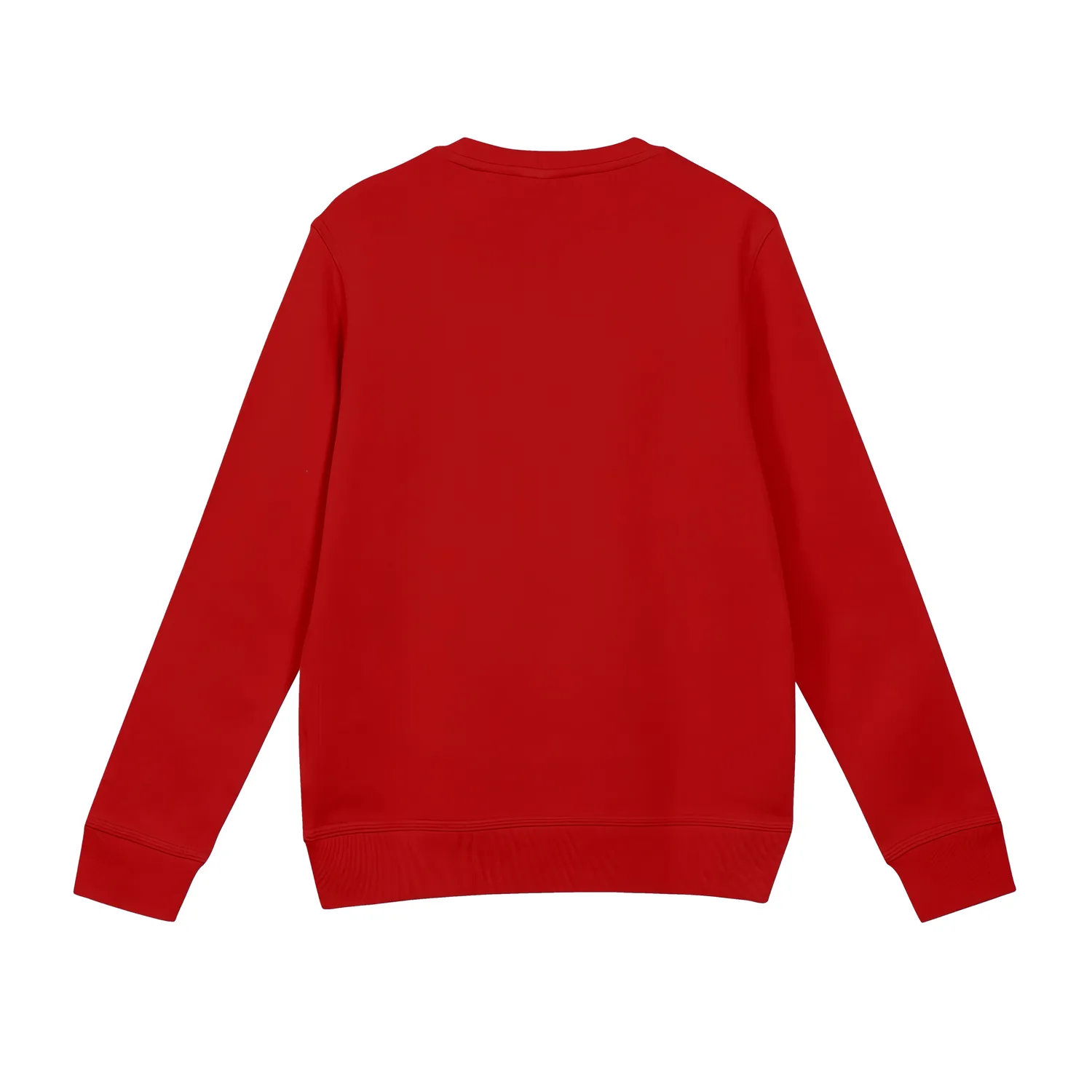 Nike Клубный свитшот мужской красный с круглым вырезом Moderate Regular — фото 4