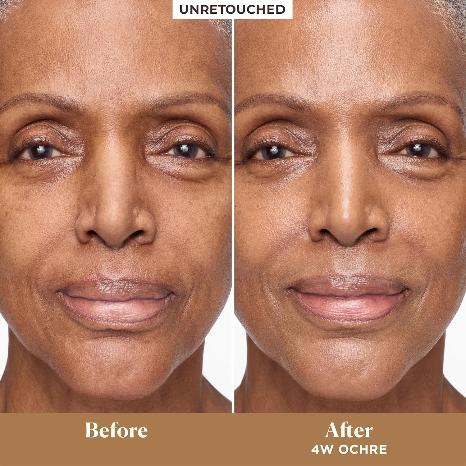 Laura Mercier тонирующий увлажняющий крем Natural Dewy с SPF 30, 24-часовая гидратация, оттенок 4W Ochre и рассыпчатая пудра Ultra-Blur с гиалуроновой кислотой, оттенок Translucent Honey — фото 3
