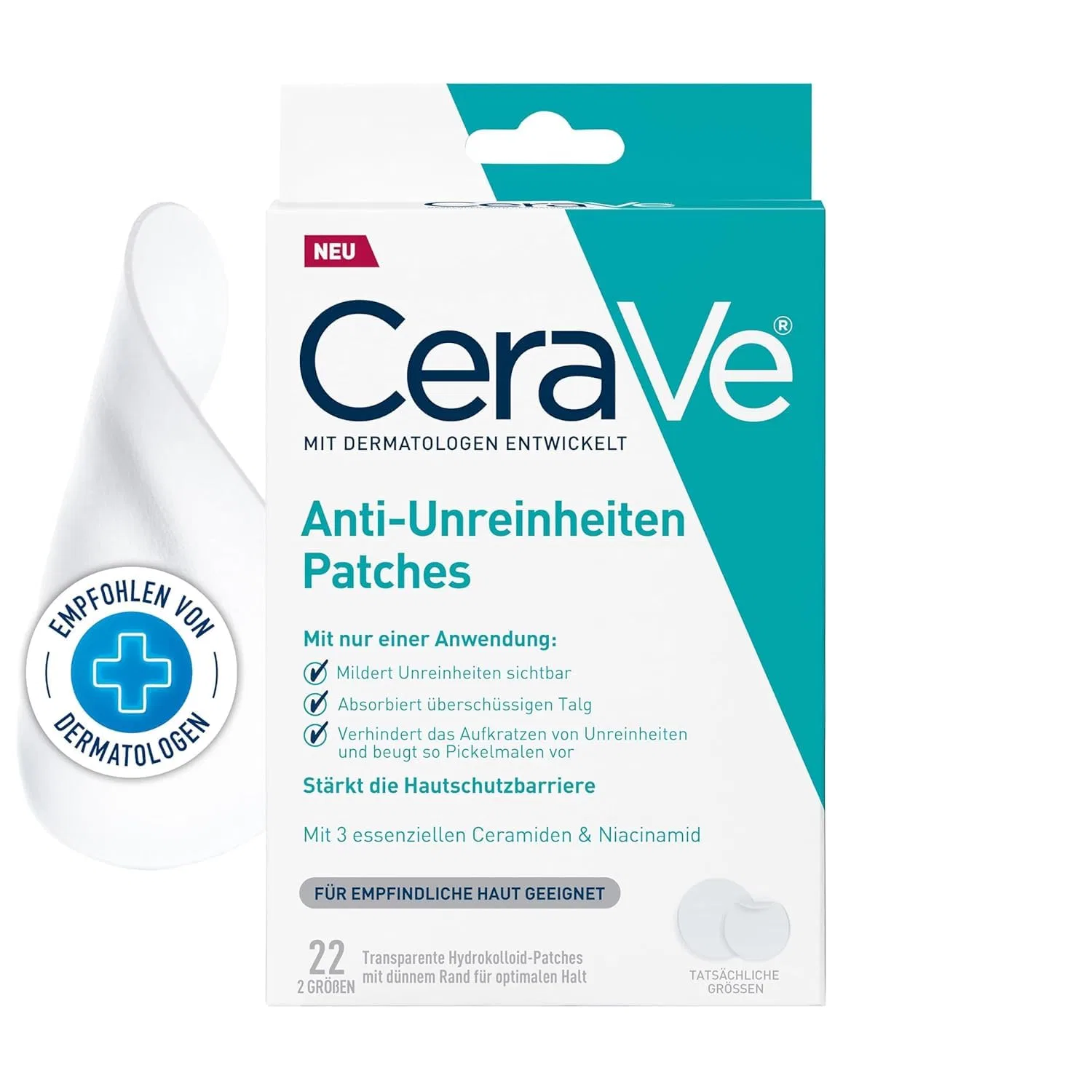Прозрачные патчи от несовершенств CeraVe Cerave