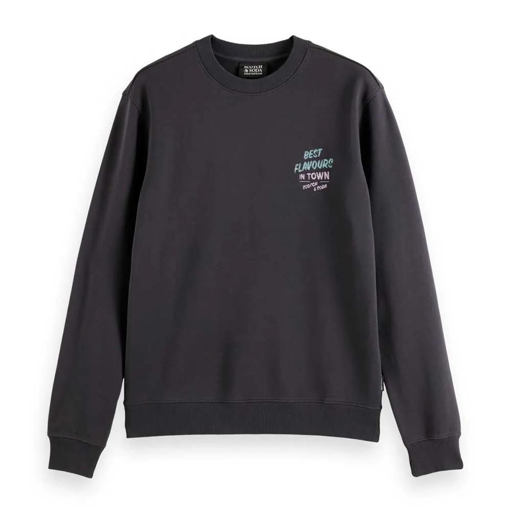 

Толстовка Scotch & Soda 180074 Regular Fit, черный