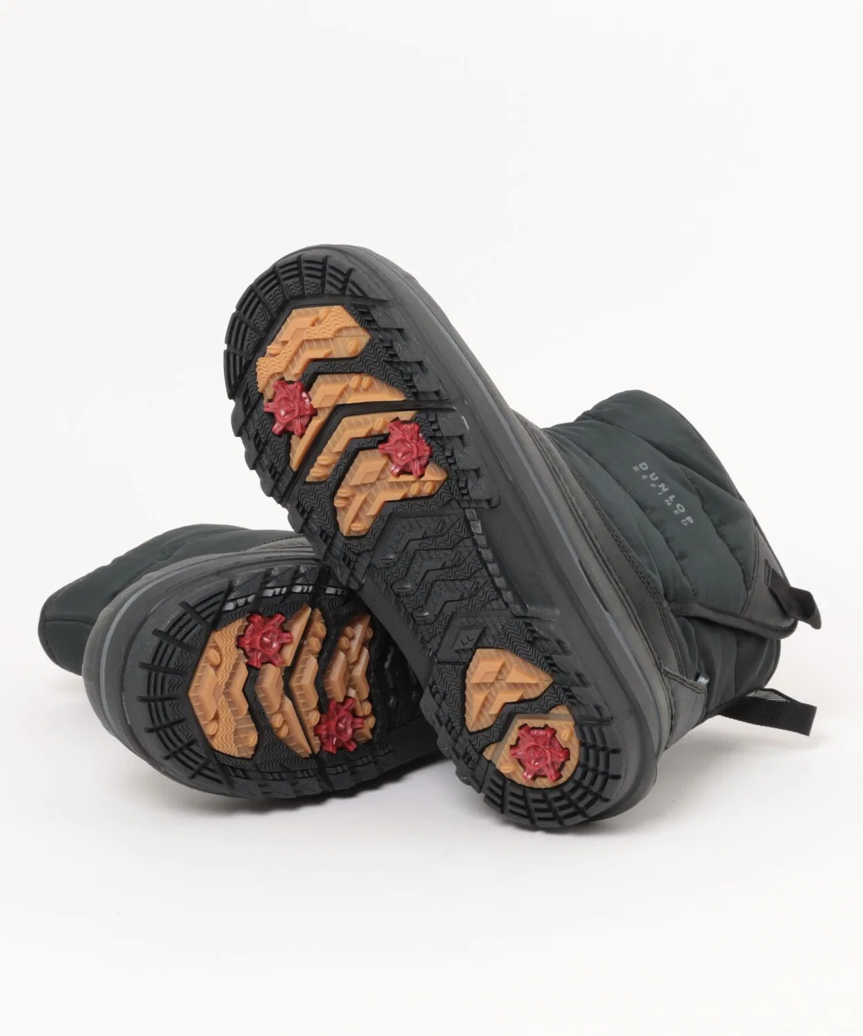 Зимние ботинки Dunlop Refined с мехом, короткие, черные — фото 3
