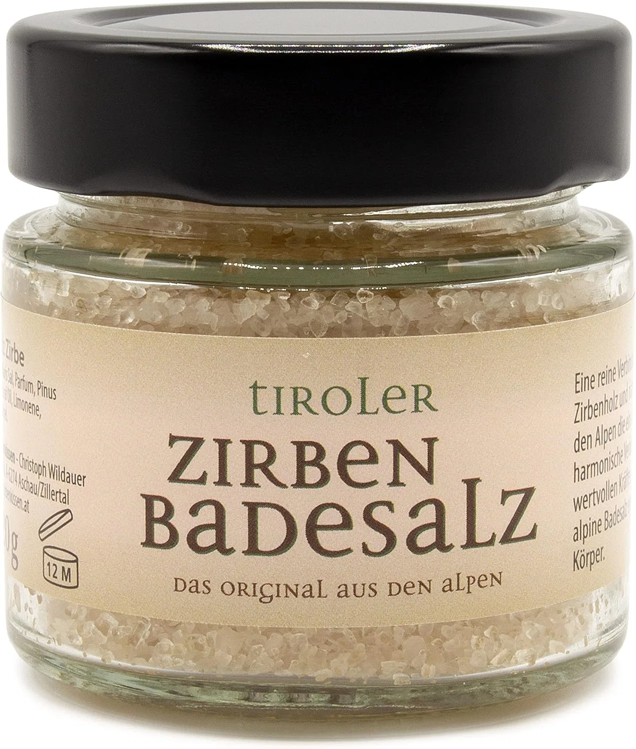 Набор солей для ванны с ароматом швейцарской сосны, 2 x 120 г Tiroler Zirbenkissen