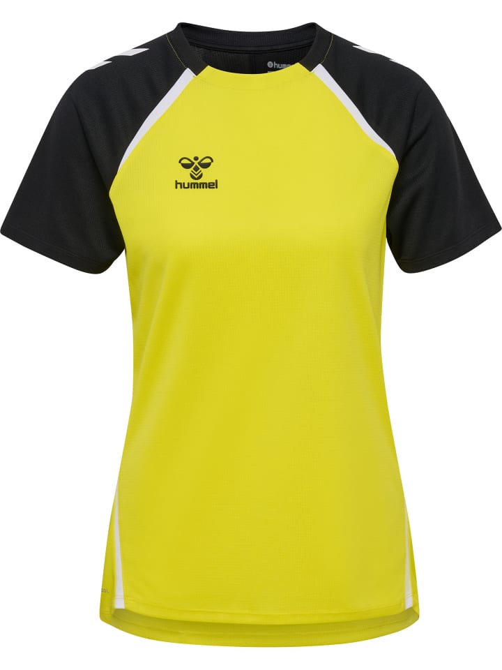 

Футболка Hummel, цвет blazing yellow/black