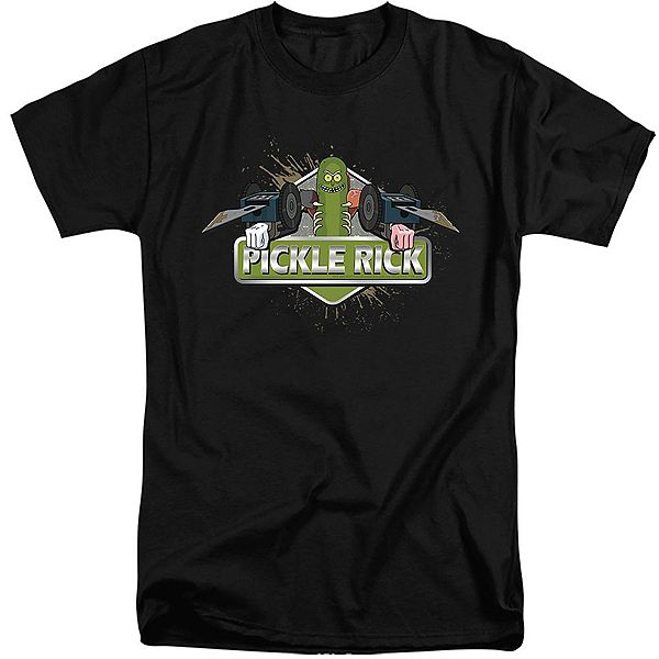 

Футболка Rick and Morty Pickle Rick с коротким рукавом для взрослых Licensed Character
