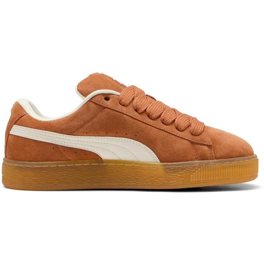 Кроссовки Puma Suede Xl Ocean, коричневые, мужские — фото 4