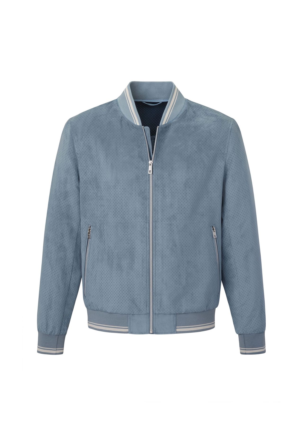 

Куртка-переходник из экокожи Modern Fit EXMORE S4 JACKETS, цвет Mid Blue