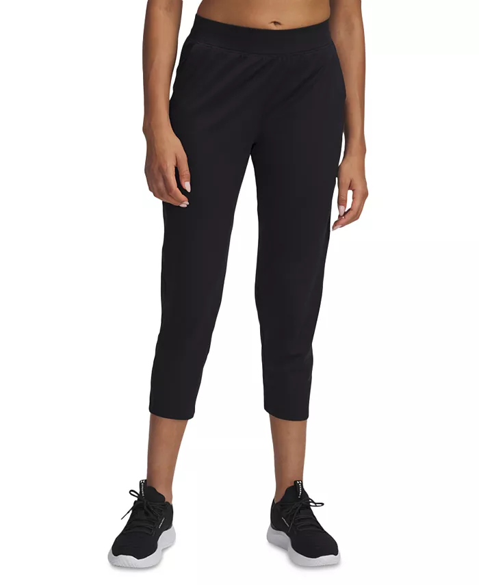 

Женские укороченные брюки UA Motion с высокой посадкой Under Armour, черный