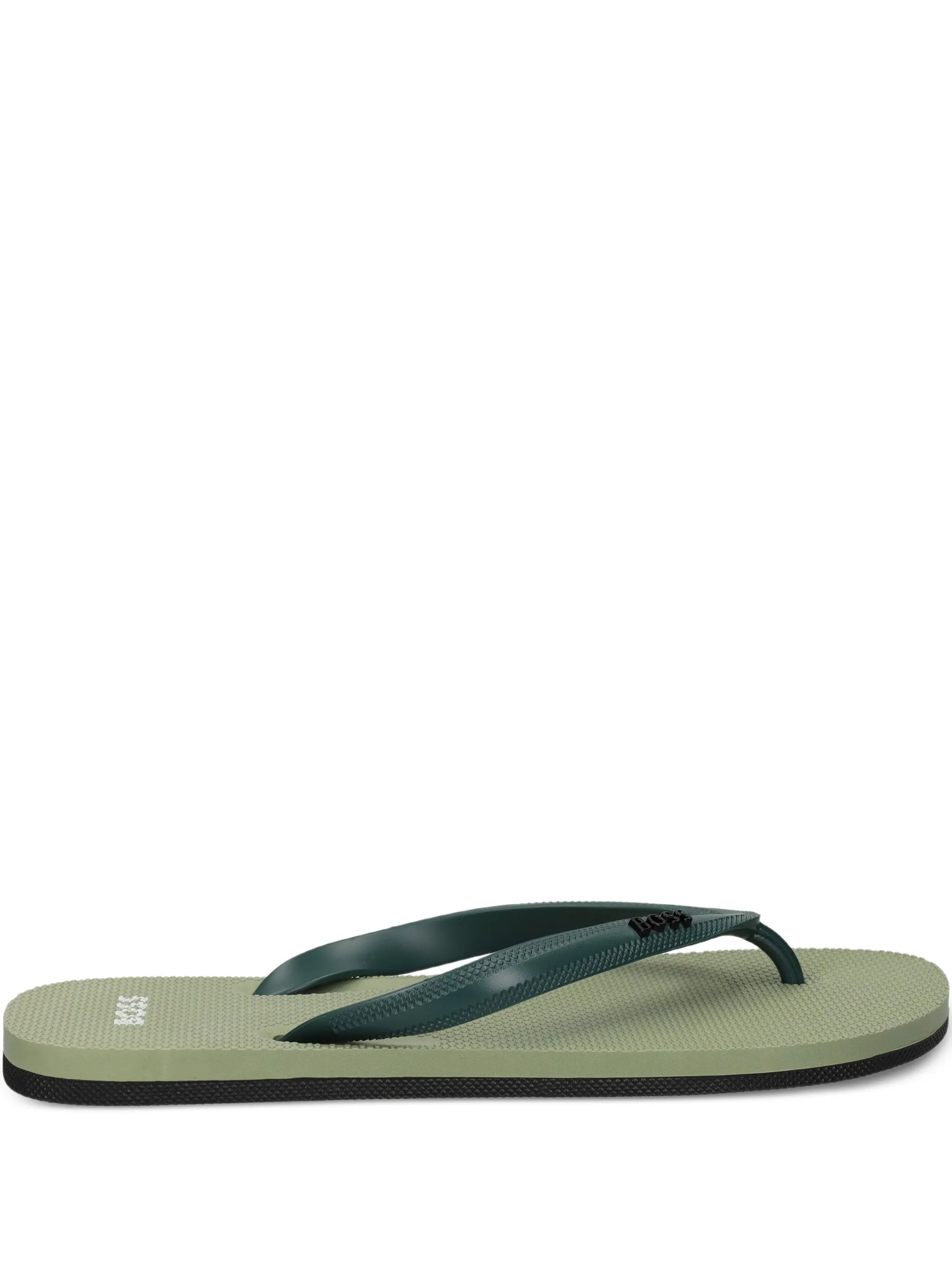 

Шлепанцы на плоской подошве Boss, зеленый