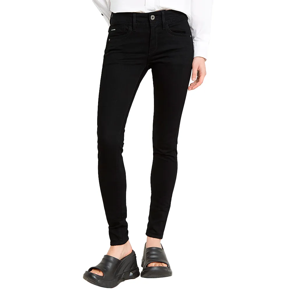 

Джинсы G-Star Lynn Mid Skinny Fit, черный