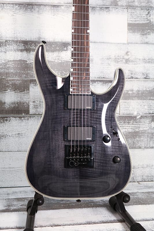 

Электрогитара ESP LTD MH-1000ETFM EverTune Electric Guitar - See Thru Black