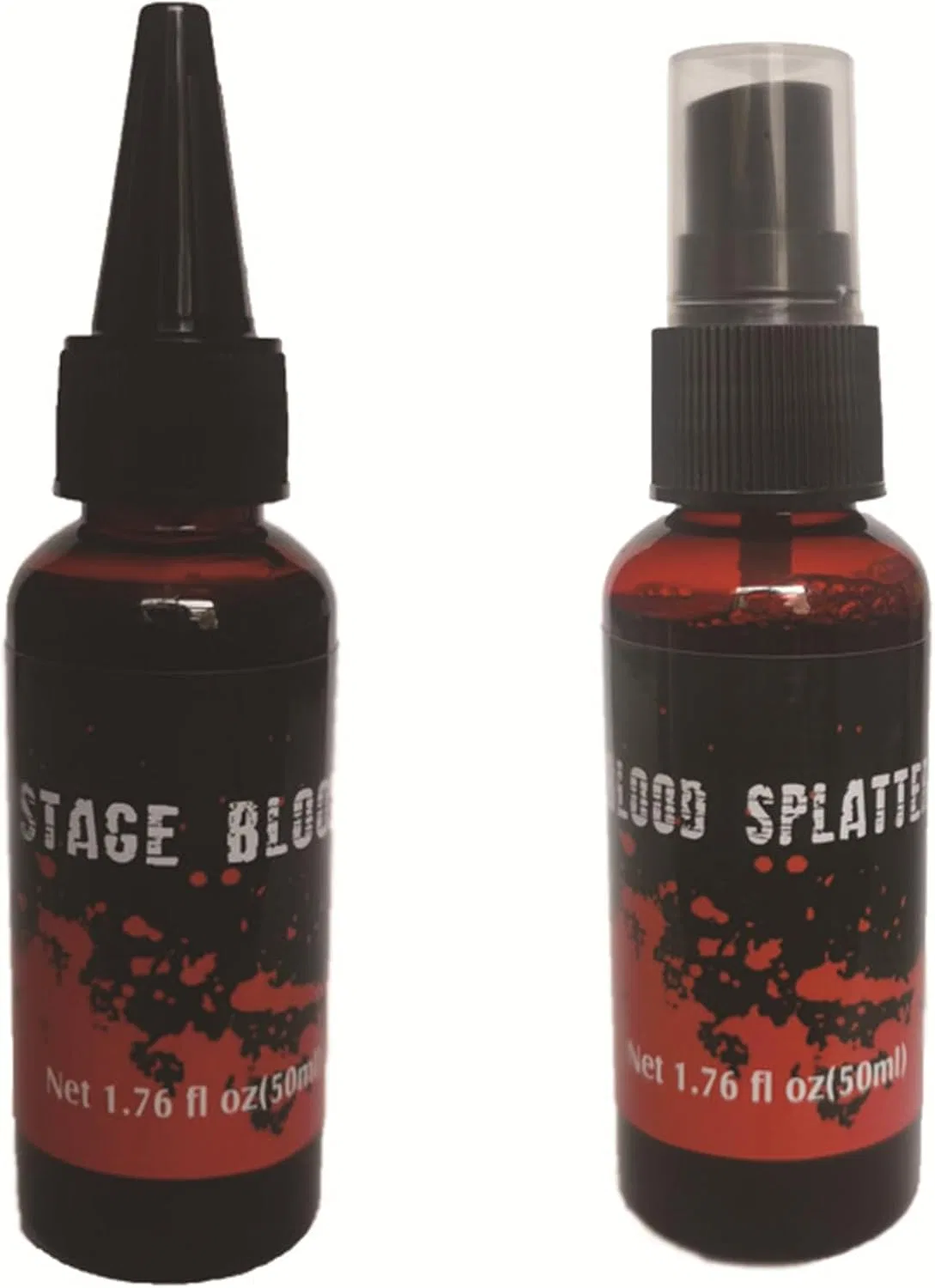 Грим для спецэффектов Halloween Dripping Fake Blood Spray Oxxggkao 50 мл красный — фото 4