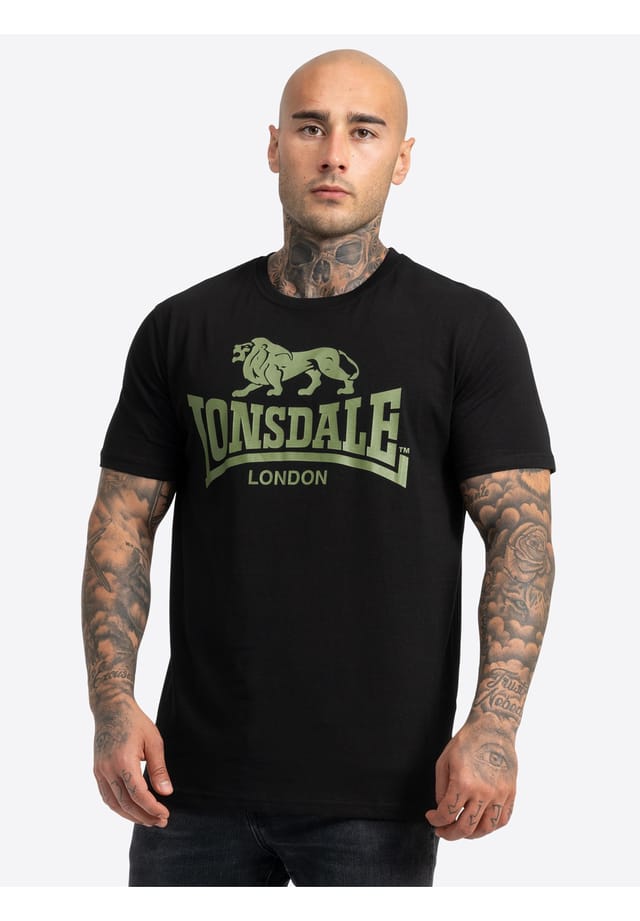 

Футболка стандартного кроя двойная упаковка бангор Lonsdale, мультиколор