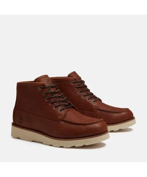 Ботинки чукка Timberland с мемори-пеной, коричневые — фото 3