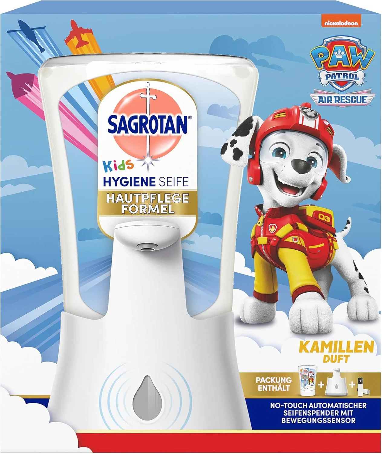 Детское гигиеническое мыло-пенка «No-Touch Kids» с ромашкой от Sagrotan Sagrotan — фото 2