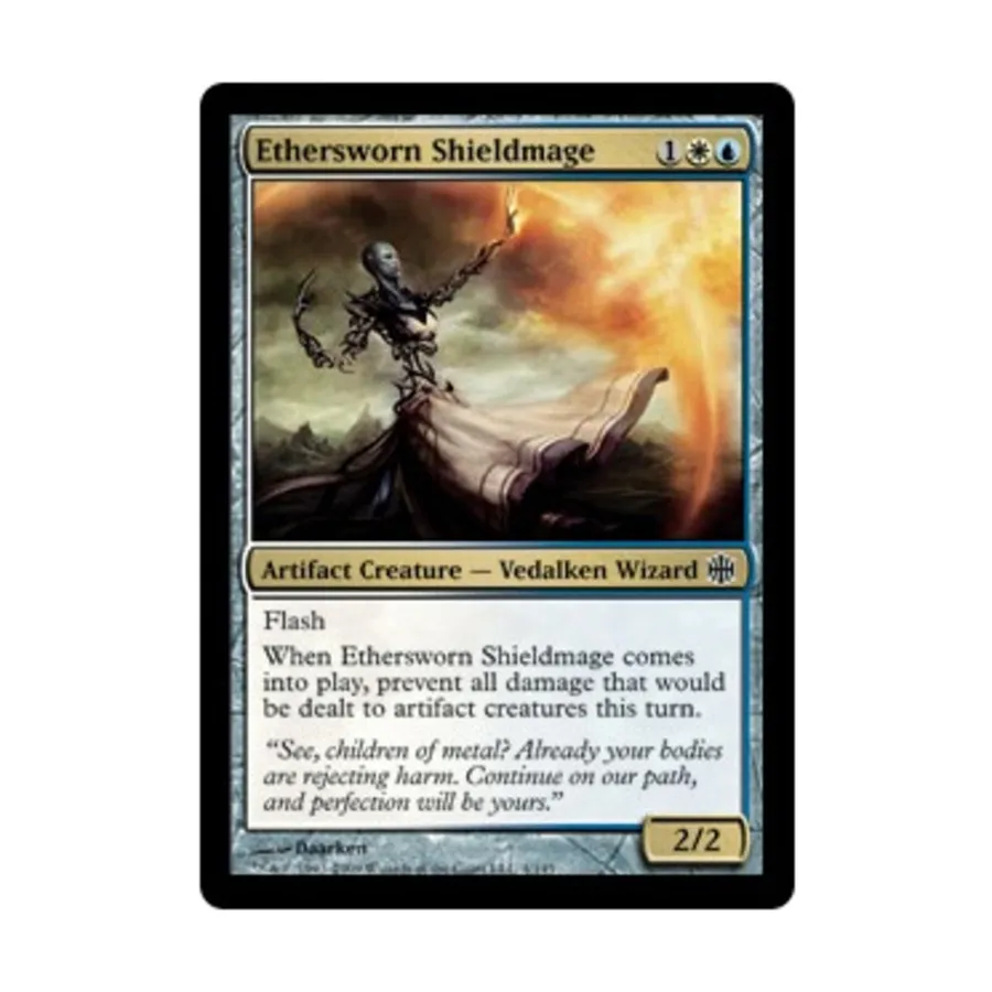 

CCG Присягнувший Эфиру Маг-Щит (С) (Рольга), MTG - Alara Reborn