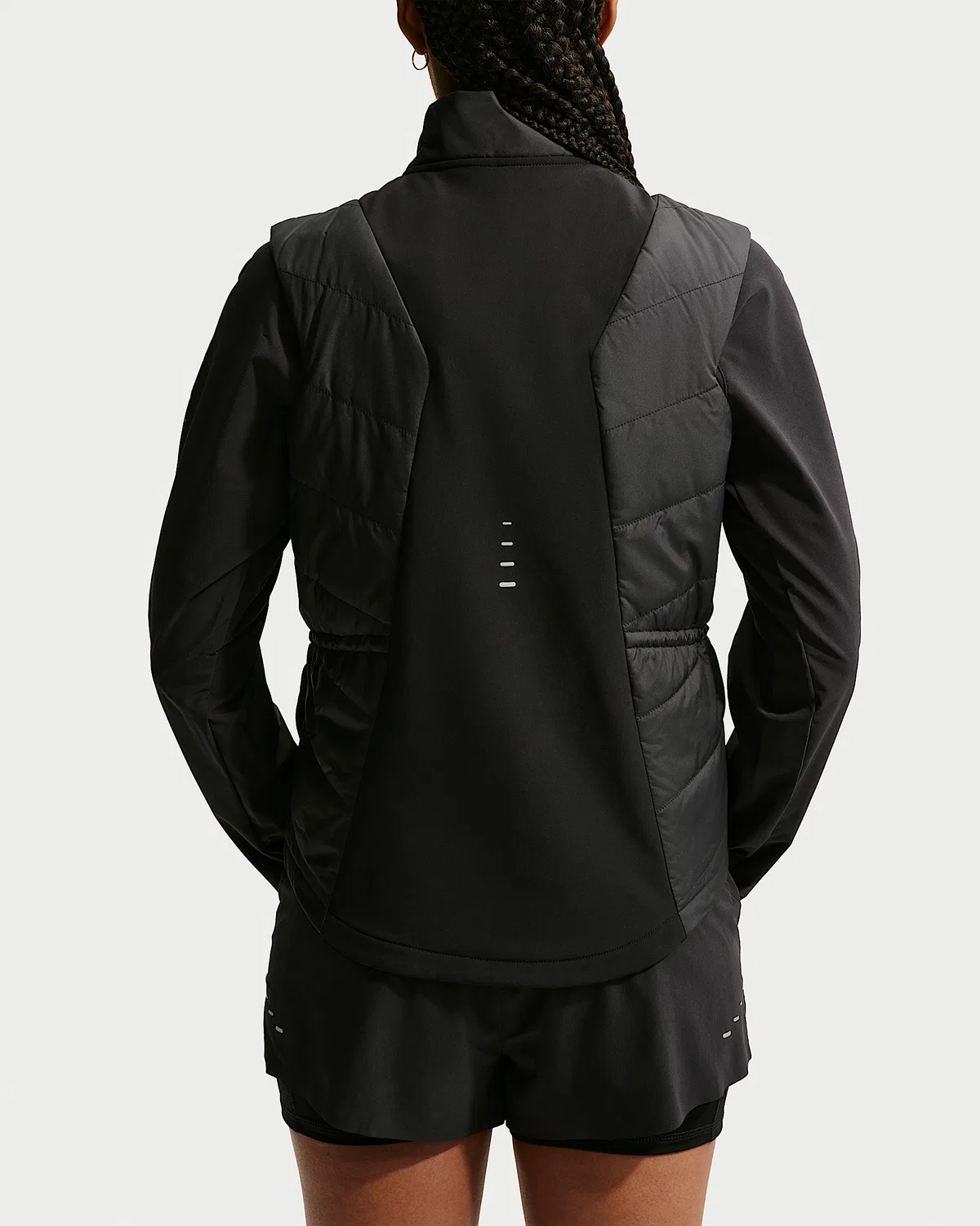 Женский жилет для бега Nike Swift Therma-FIT, Black — фото 2