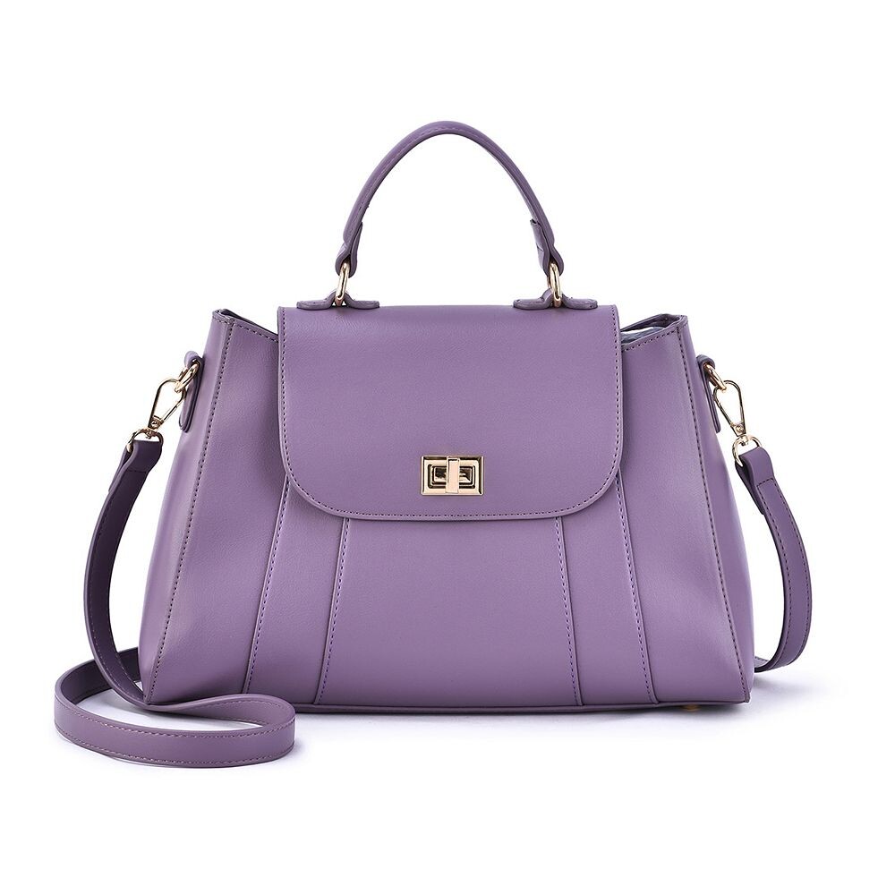 

Мини-сумка-саквояж Mellow World Burke, фиолетовый