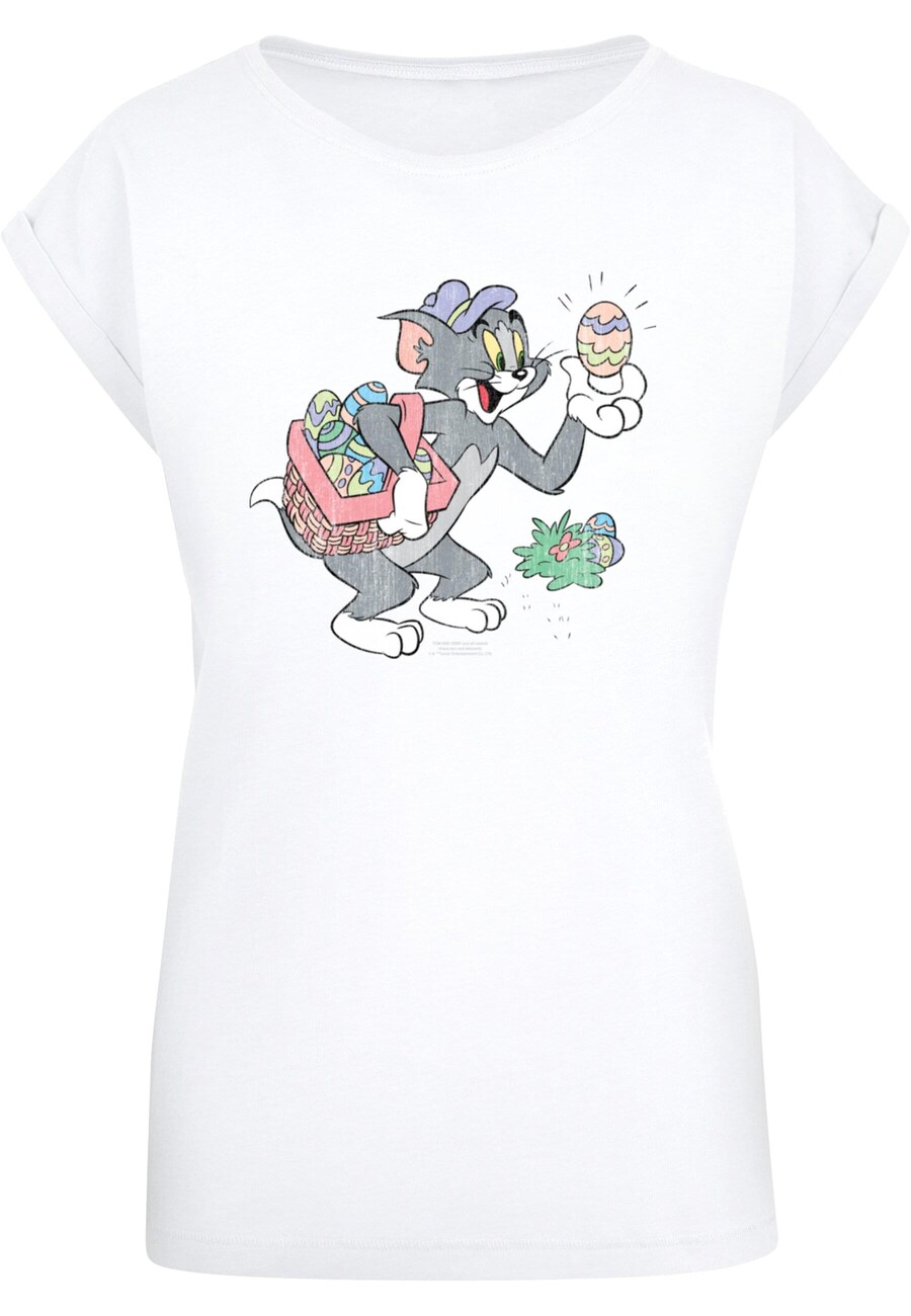 

Рубашка ABSOLUTE CULT Tom And Jerry - Tom Egg Hunt, белый