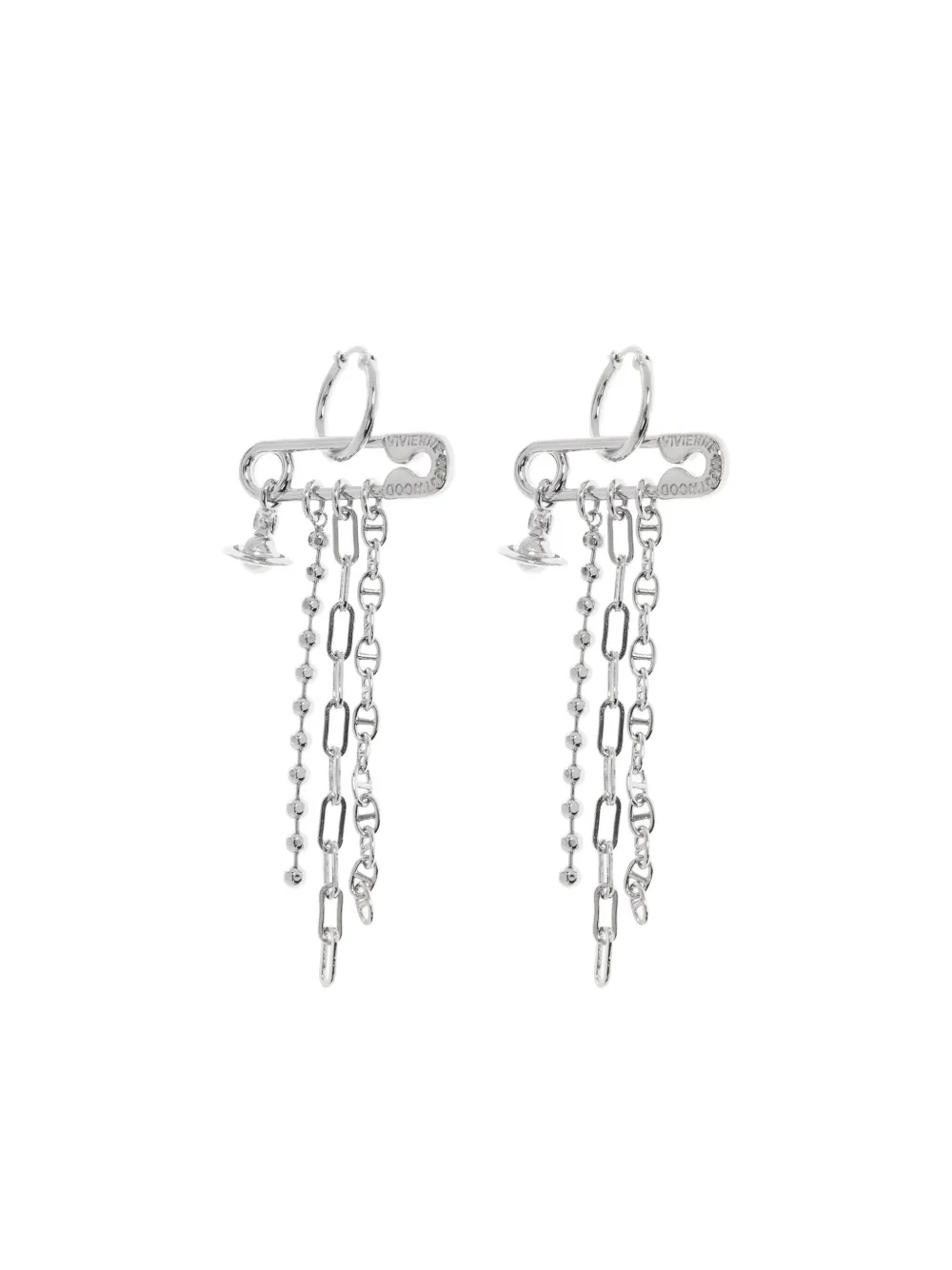 

Серьги Ginetta Vivienne Westwood, серебряный